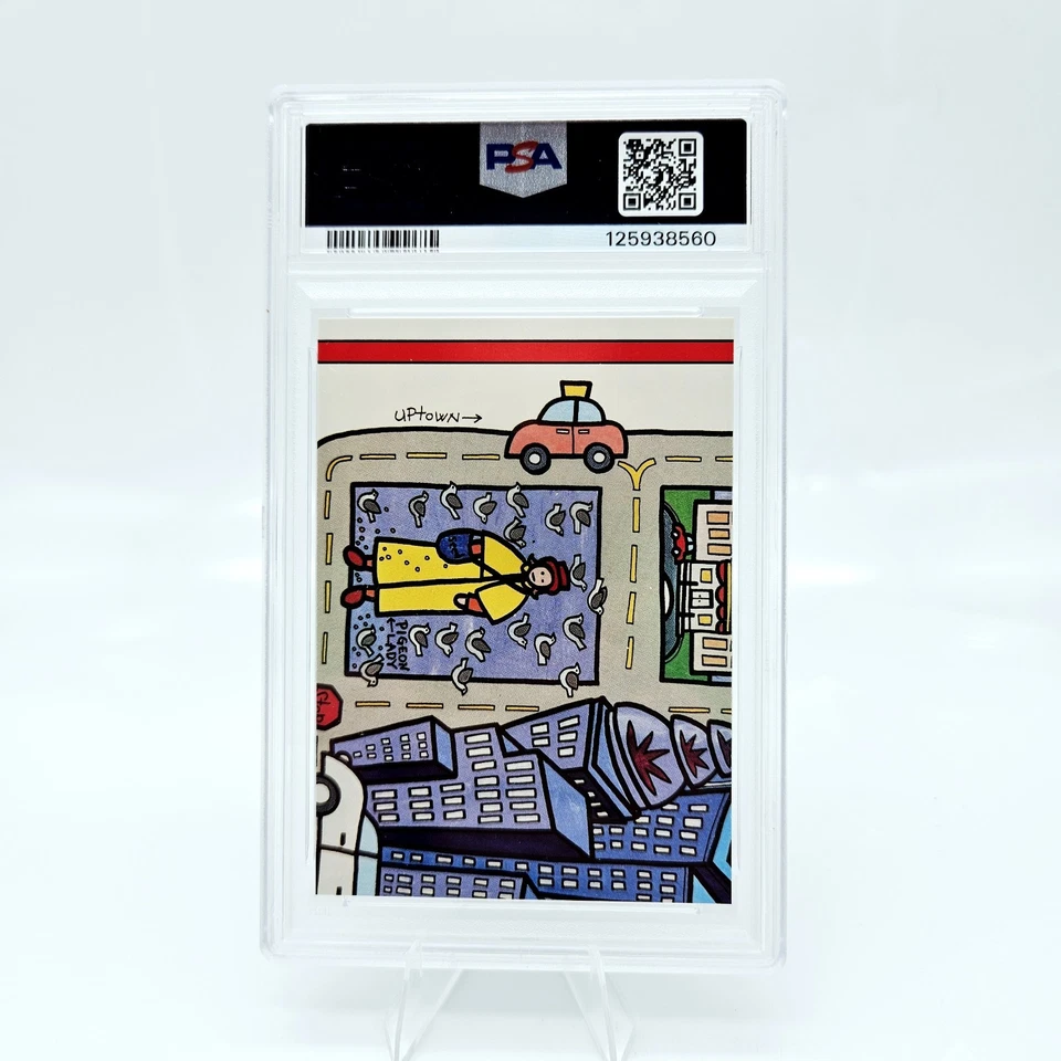 1992 Topps Home Alone 2 Marv Kevin Hi Ya Pal PSA 9 Sticker Pop 1 None Higher - Image 2 of 3