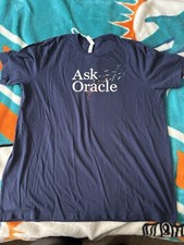 Bella+Canvas Ask Oracle Blue Graphic Print Me...