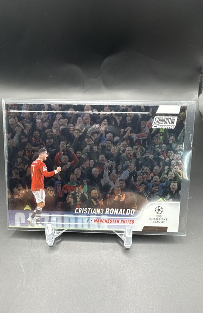 2021-22 Topps Stadium Club Chrome Uefa Champions League - Cristiano Ronaldo #7