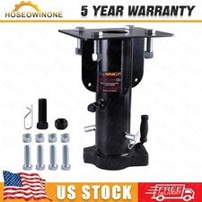 Adjustable 15" 17" 19" 21"Fifth 5th Wheel To Gooseneck Adapter Hitch 2-5/16"Ball