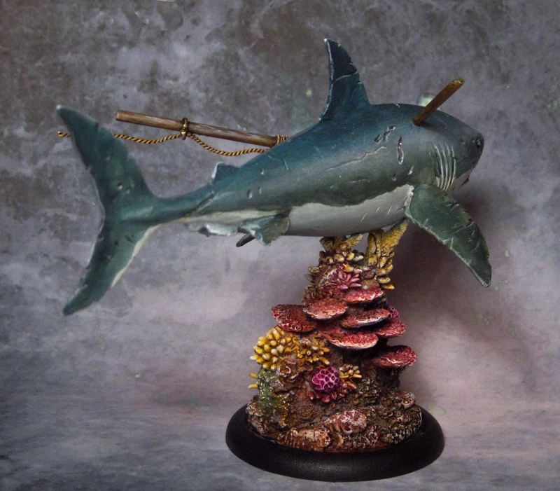 DeepWars DW7006 The Beast of Blood Reef Giant Shark (Nereids) Sea Monster - Image 4 of 4