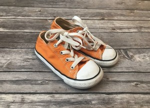 orange converse toddler shoes