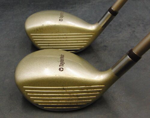 Ladies Set of 2 TaylorMade Burner 3+5 Woods Ladies Graphite Shafts - Picture 2 of 6