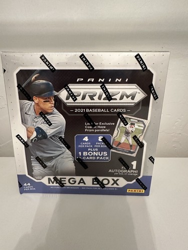 2021 Panini Prizm Baseball Mega Box Factory Sealed