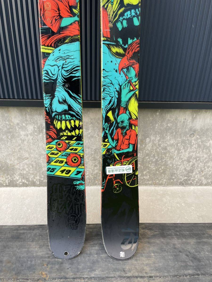 K2 Hellbent 179cm Powderfat Skis - 132mm Width - Marker K2 Hellbent 179cm Powderfat Skis - 132mm Width - Marker