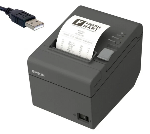 Bondrucker Epson TM-T 20 II USB Netzwerk -schwarz Alternative zu TMT 88 IV