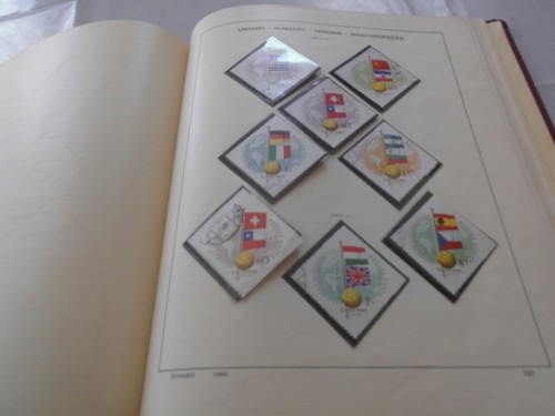 Ungarn-Sammlung in in Schaube-Vordruckalbum, gestempelt 1945-64 - Bild 15 von 19