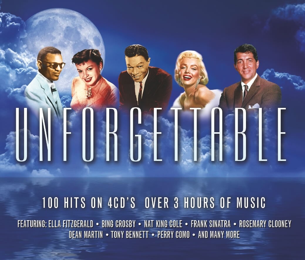 Unforgettable 100 Hits 4 CDs Of 50s & 60s Music New & Sealed