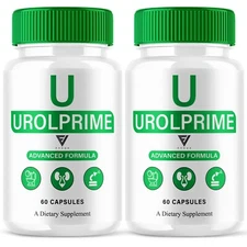 (2 Pack) UrolPrime Prostate Support, Urol Prime Prostate Pills (120 Capsules)