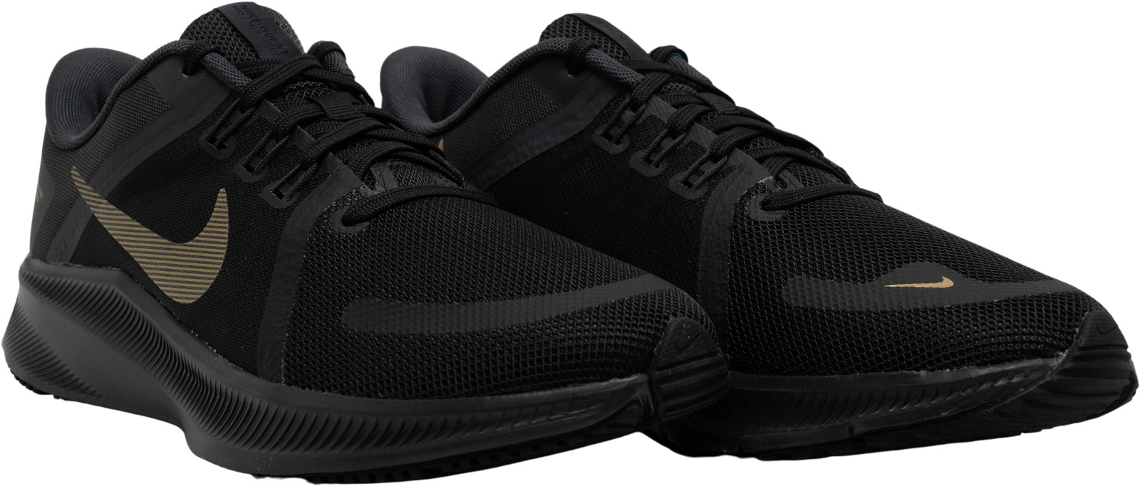 Nike Quest 4 Men\'s Running Shoe Size 6.5 Black Gold Nike Men main image 2
