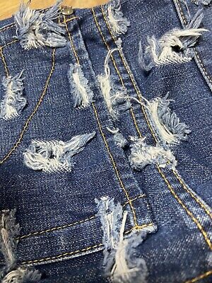 27 Vivienne westwood 'cut and slash' distressed denim pants 27 Vivienne westwood 'cut and slash' distressed denim pants