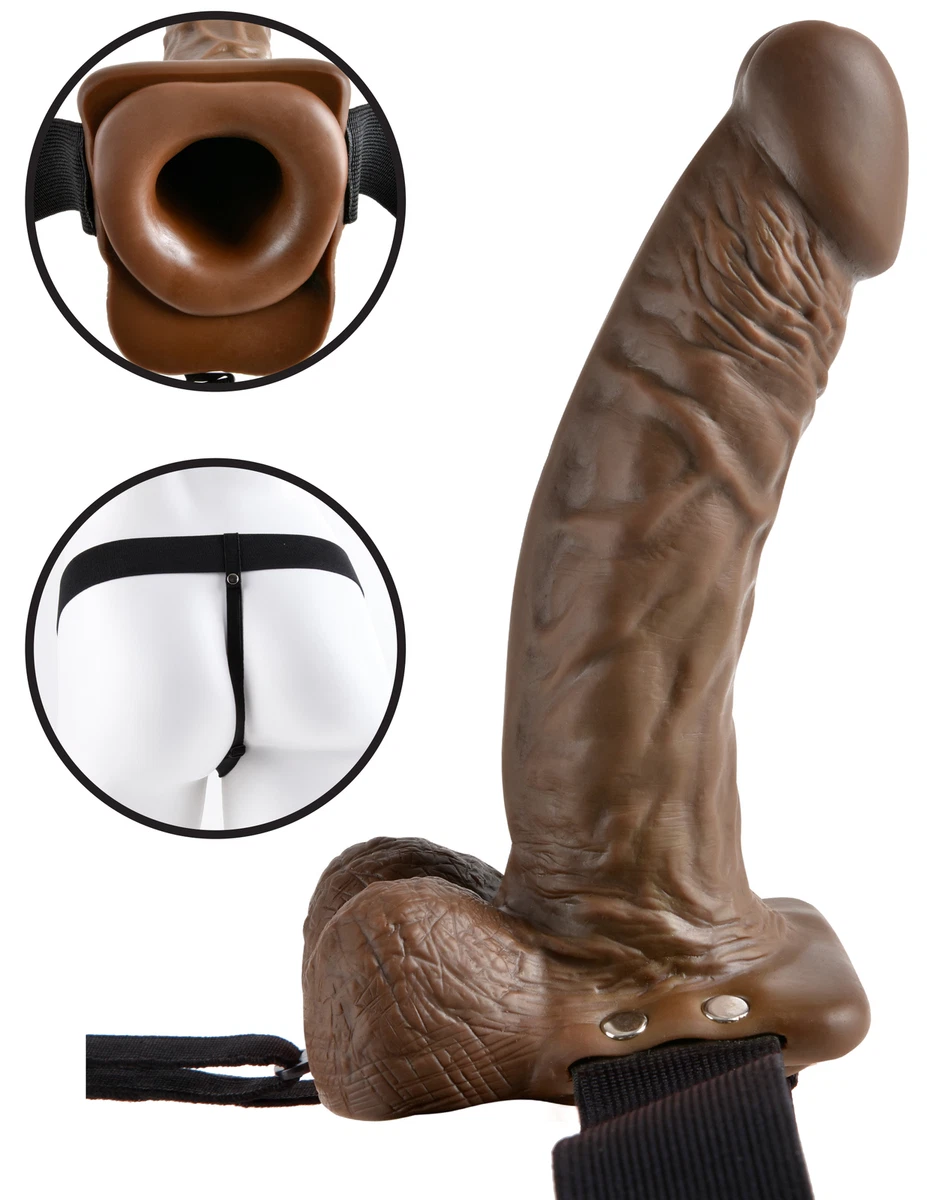 Large Hollow Dildo For Men with Erectile Dysfunction AID Sex-Toys For Coupl...