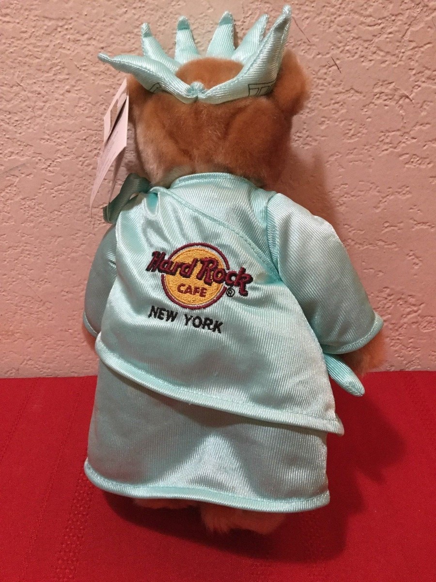 PELUCHE HARD ROCK Cafe Rockin Bear Herrington Teddy avec