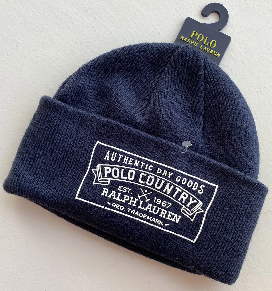 polo mens beanie