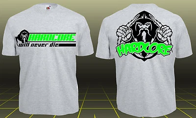 T-Shirt Gabber Wizzard HARDCORE WIZARD XX393 TECHNO GABBA SPEEDCORE INDUSTRIAL  - Bild 1 von 2