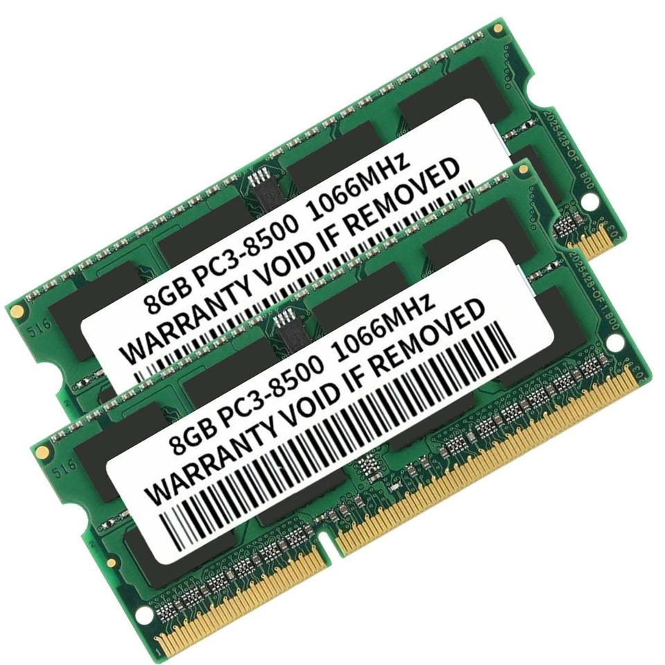 16GB 2x 8GB PC3-8500 DDR3 1067MHz Memory For MacBook Pro Mid 2010 iMac Mac MINI - Image 2 of 4