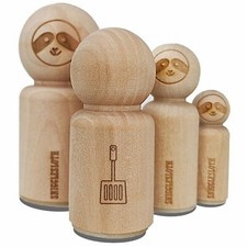 Spatula Cooking BBQ Rubber Stamp for Stamping Crafting Planners