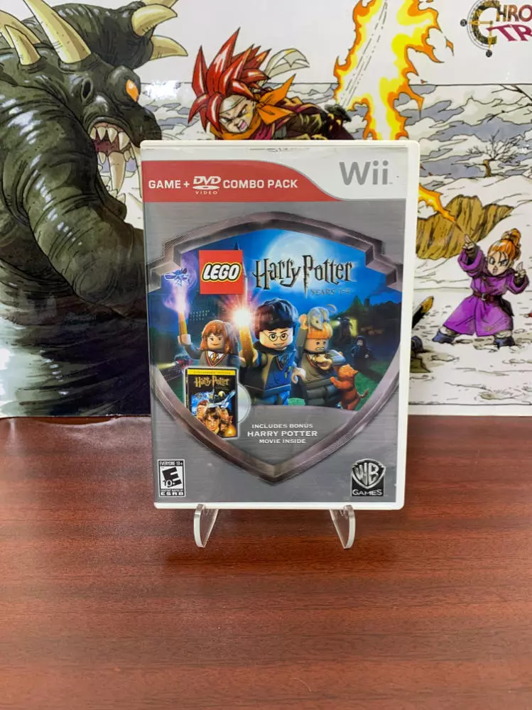 LEGO Harry Potter Years 1-4 DVD combo Nintendo Wii Wii U Complete CIB w/  manual