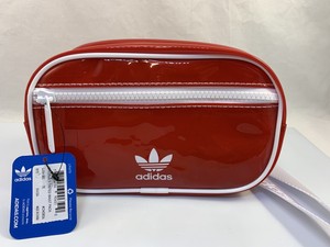 adidas clear fanny pack white