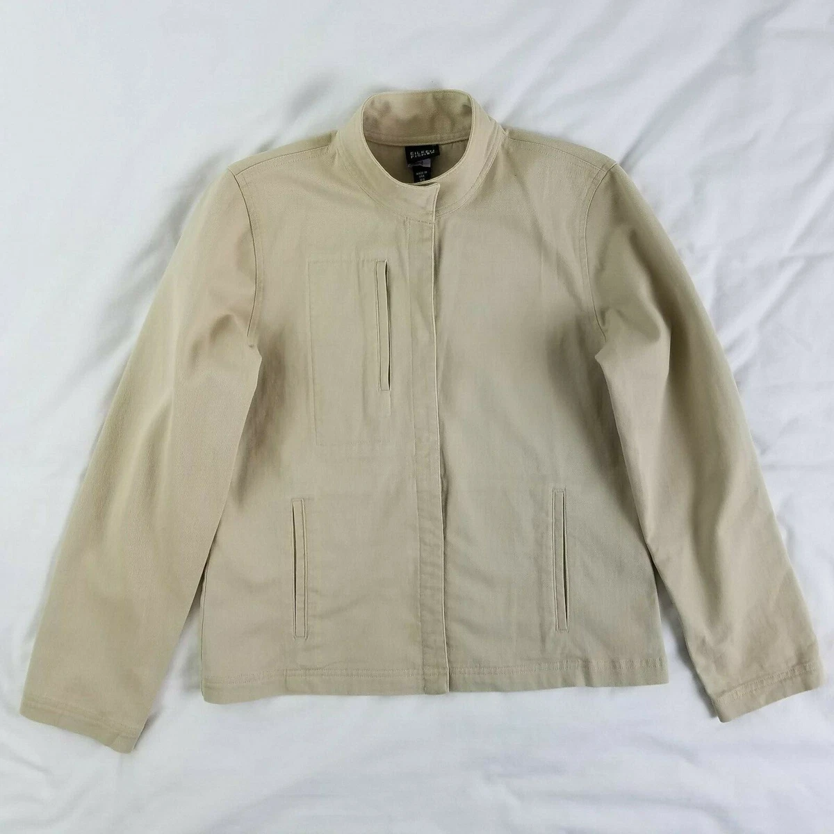 Eileen fisher jean outlet jacket