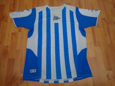 CLASSIC DEPORTIVO ALAVES 2006-2007 MENS XL FOOTBALL HOME SHIRT JERSEY KELME