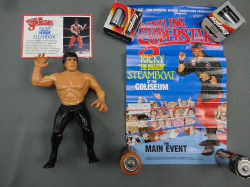 WWF LJN Ricky The Dragon Steamboat Vintage Titan S...
