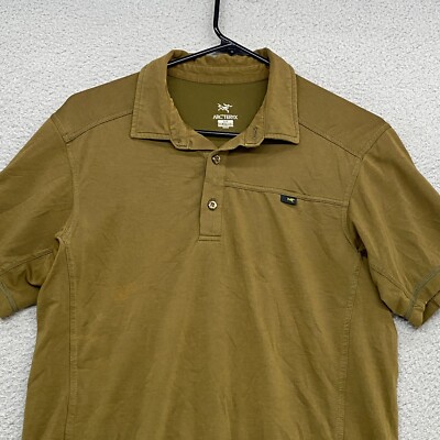 トップス ARC'TERYX Captive Polo Men's Arc'teryx Captive Polo SS Shirt Black Men's - SS23 - US