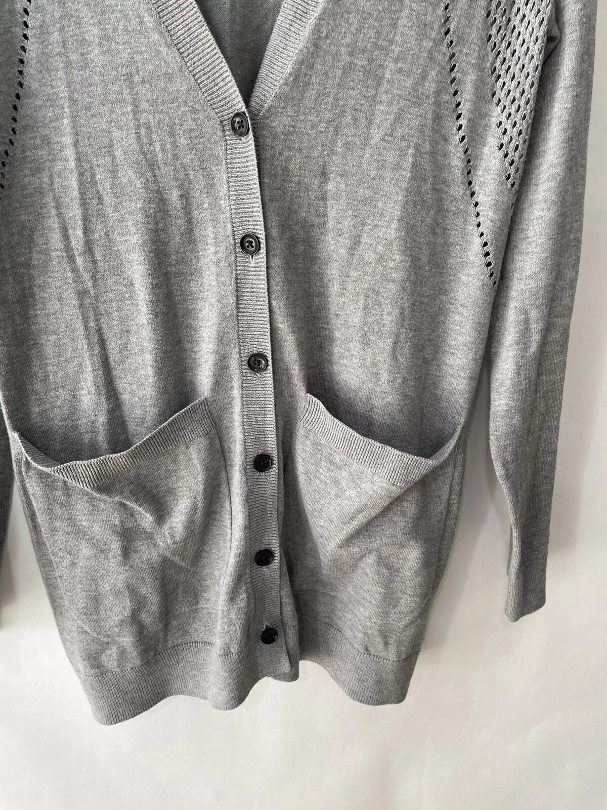 lole cardigan button up v neck tunic sweater