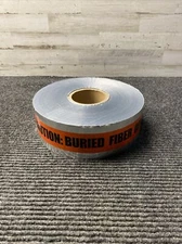 Scotch Detectable Buried Barricade Tape 407, CAUTION BURIED FIBER OPTIC LINE 