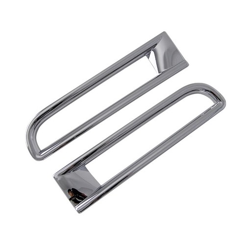 For Mitsubishi Lancer Evolution 2007-2017 Chrome Rear Fog Light Lamp Cover Trim - Bild 6 von 8