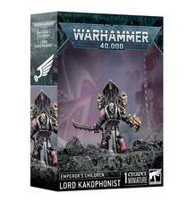 Warhammer 40k Emperor's Children Lord Kakophonist New in Box