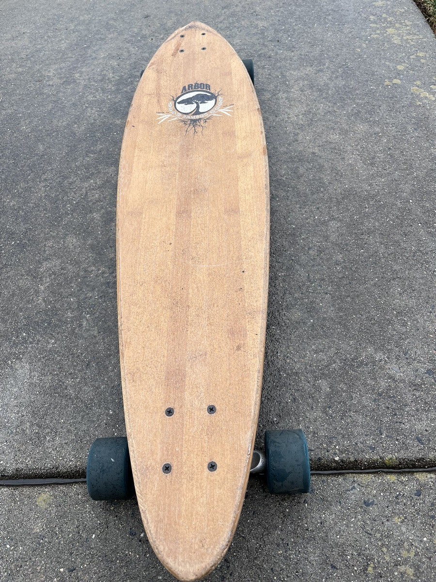 Arbor Bamboo Longboard Nanami Cowdroy Graphic Venice Skateboard