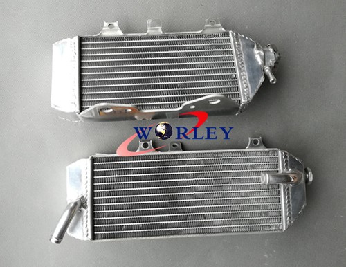 FOR KAWASAKI KX250F KX 250 F KXF250 2017-2018 17 aluminum radiator + BLACK HOSE - Picture 9 of 12