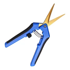 Gardening Hand Pruner Shear, 6.5 Inch Garden Pruning with Stainless Steel Blades