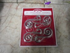 New 20 counts Holiday Time Ornament Hooks