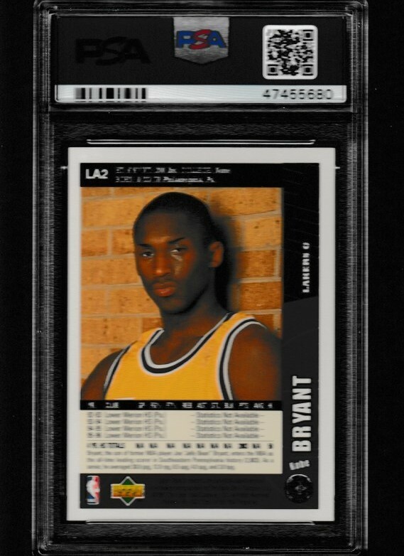 1996 Upper Deck Collectors Choice KOBE BRYANT Rookie, #LA2