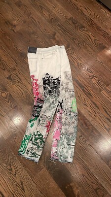 Levi's Made and Crafted 502 Japan Boro Paisley Denim