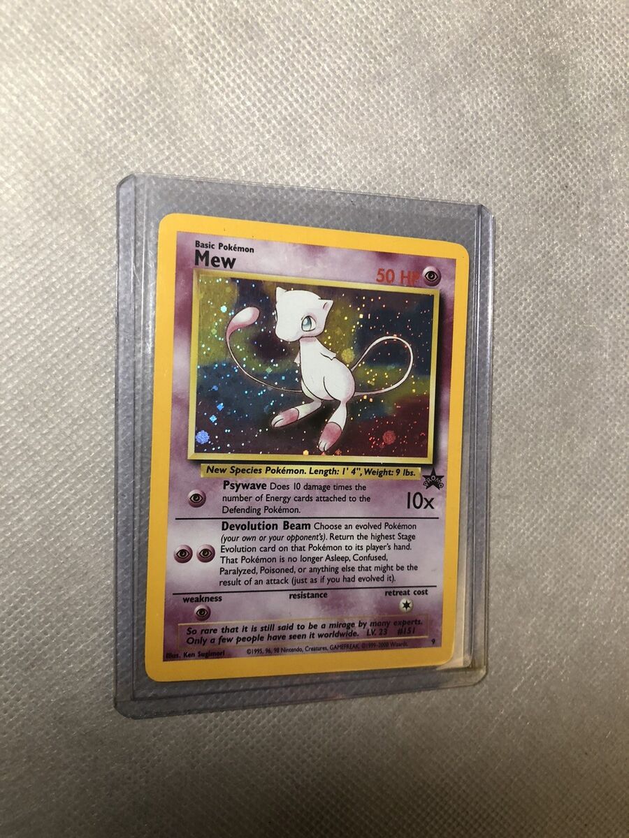 Pokemon Card - Black Star Promo #9 - MEW (Holo-foil)