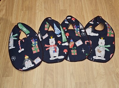 KINDERLÄTZCHEN, Weihnachten, Upcycling, Klettverschluss, wasserabweisend, 