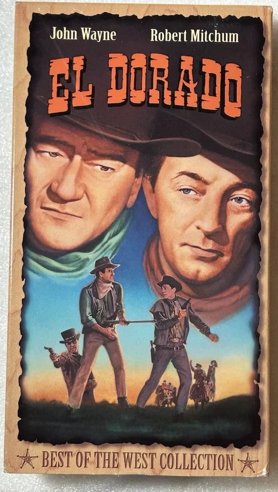John Wayne Best Of The West 5 VHS Collection Grit Elder Liberty Shootist Dorado - Imagem 3 de 4