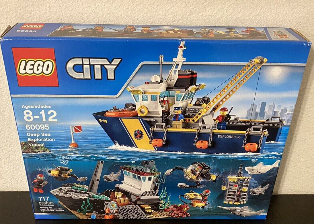 Garderobe Fancy kjole Awaken LEGO City Deep Sea Exploration Vessel (60095) Building Kit Retired Playset  | eBay