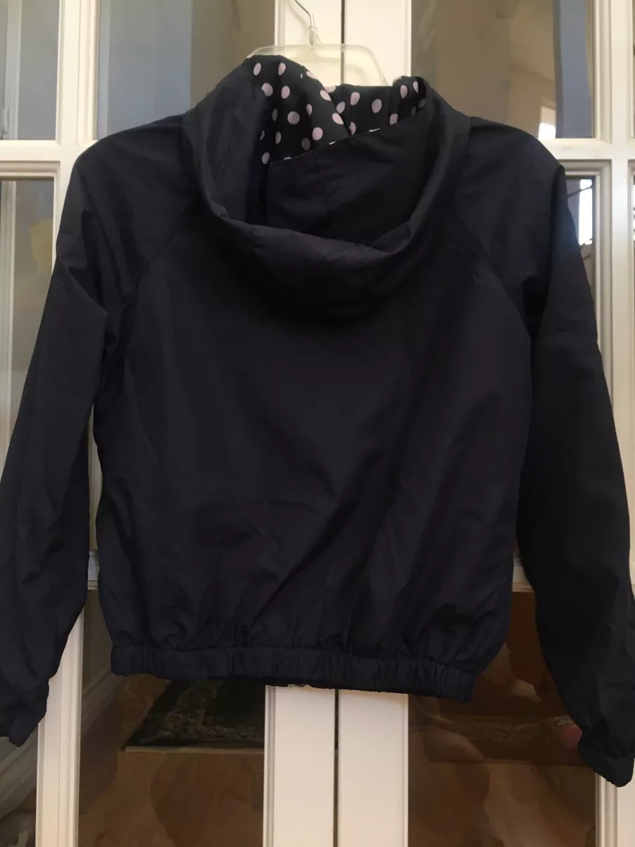 Cute outlet black windbreaker