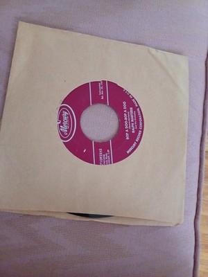 BOP A DOO BOP A DOO BW SHEISKEBAB RALPH MARTERIE MERCURY RECORDS 45 RPM