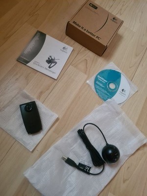 Logitech QuickCam Messenger V-UBC40 Webcam USB Schwarz PC Laptop