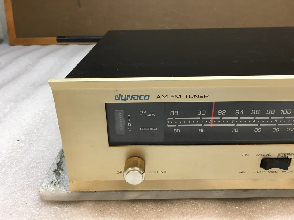 DYNACO AF-6 MPX Sintonizador AM/FM Estéreo o Mono Configuración FM - Probado Foto 2 de 4