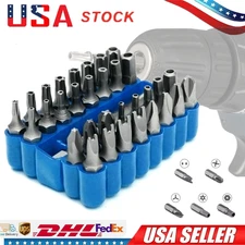 33 Tamper 25MM Proof Security Torq Hex Star Spanner Tri Wing Screwdriver Torx US