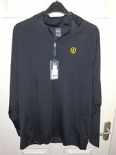 The Open Elevated Tech Lightweight 1/4 Zip Midlayer - Black Size XL