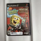 THQ SpongeBob Creature from the Krusty Krab PS2 NTSC-U/C Disc & Case