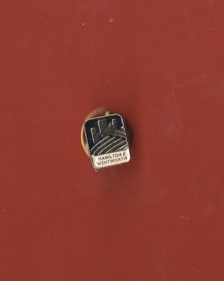 VINTAGE  HAMILTON WENTWORTH ONTARIO CANADA LAPEL PIN