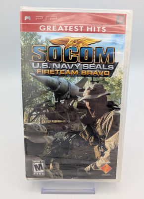 Socom US Navy Seals Fireteam Bravo (Sony PSP, 2005) - NEW SEALED